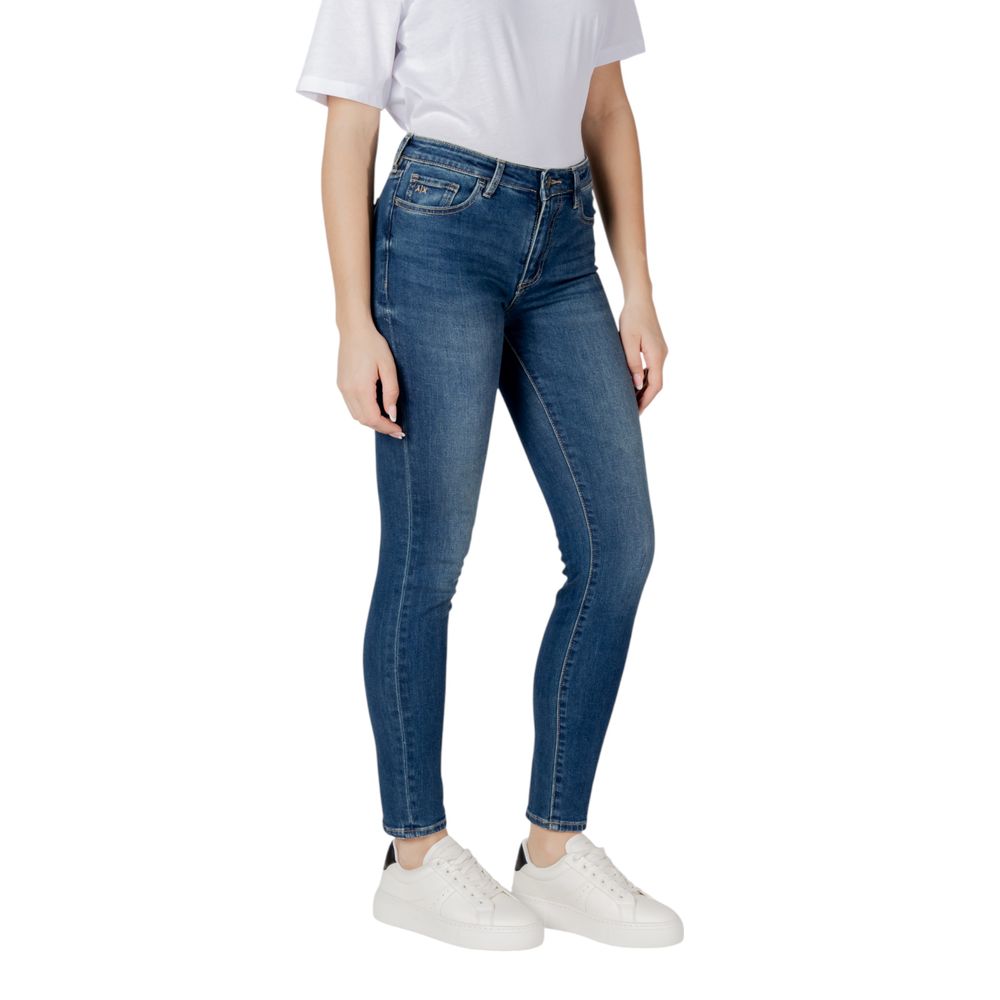 Jeans skinny in cotone blu Armani Exchange