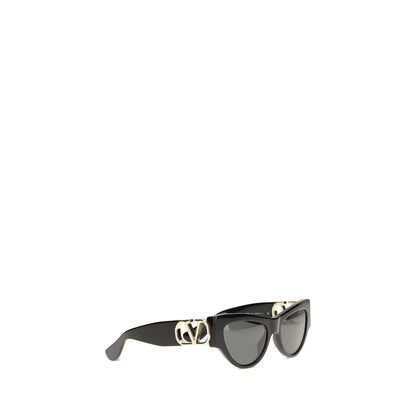 Occhiali da sole Valentino Garavani in acetato nero