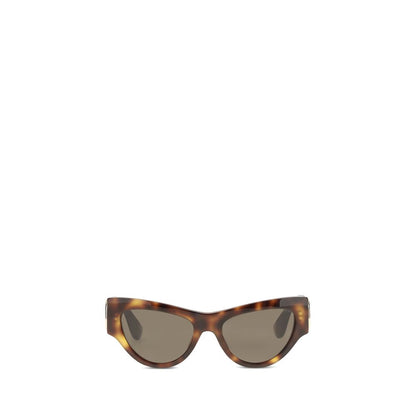Occhiali da sole Valentino Garavani in acetato marrone