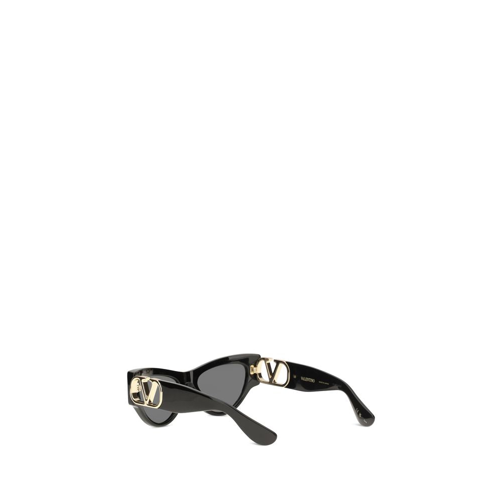 Occhiali da sole Valentino Garavani in acetato nero