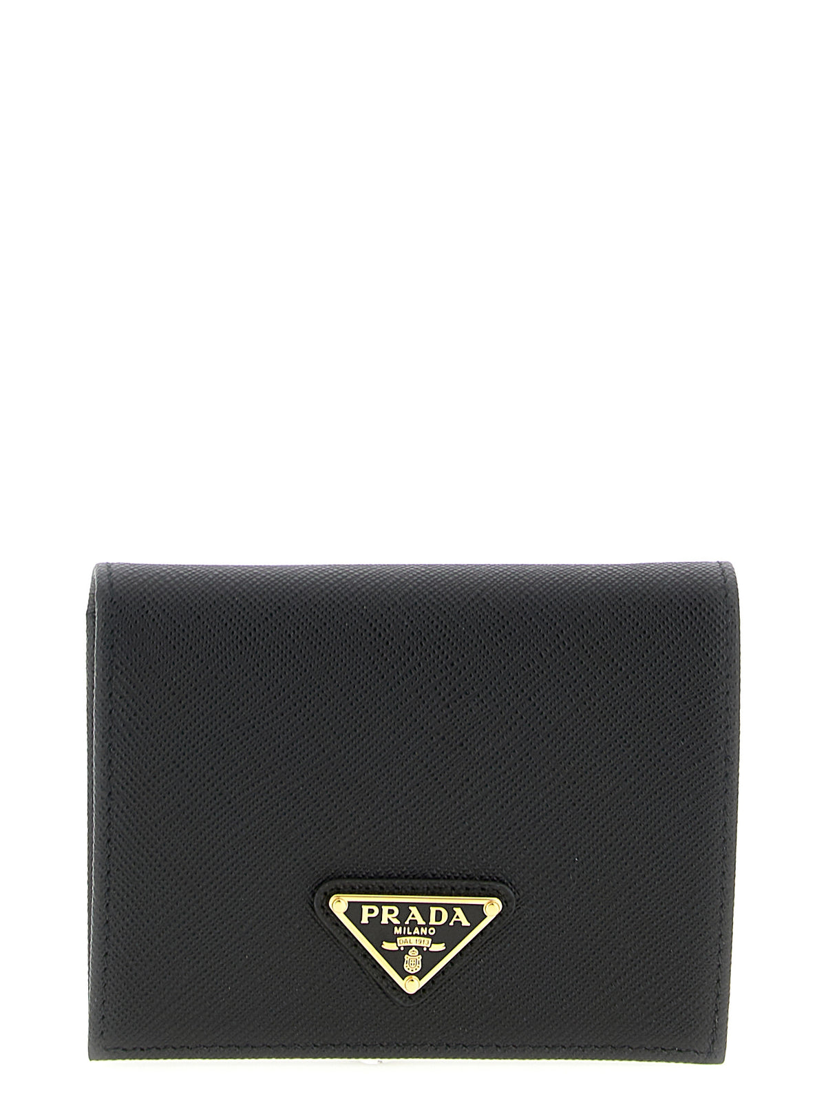 Prada Black Saffiano Leather Card Holder