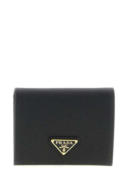 Prada Black Saffiano Leather Card Holder
