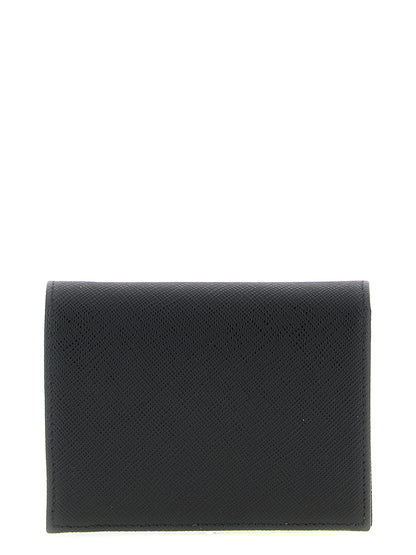Prada Black Saffiano Leather Card Holder