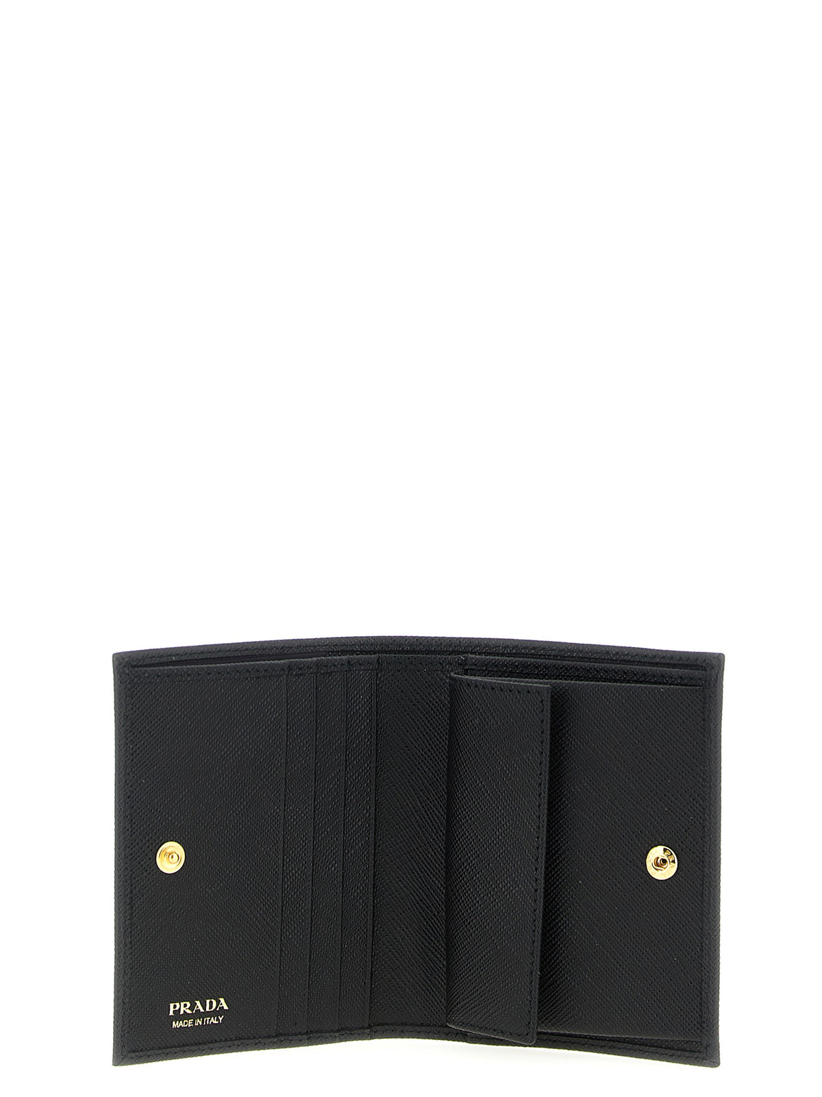 Prada Black Saffiano Leather Card Holder