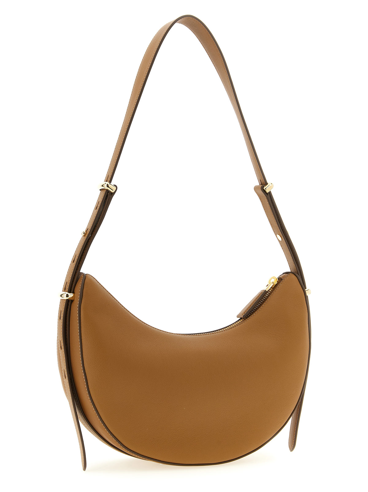 Prada Brown Calfskin Women's Crossbody Bag