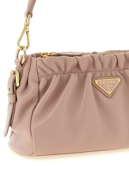 Borsa a tracolla Prada in pelle di agnello multicolore