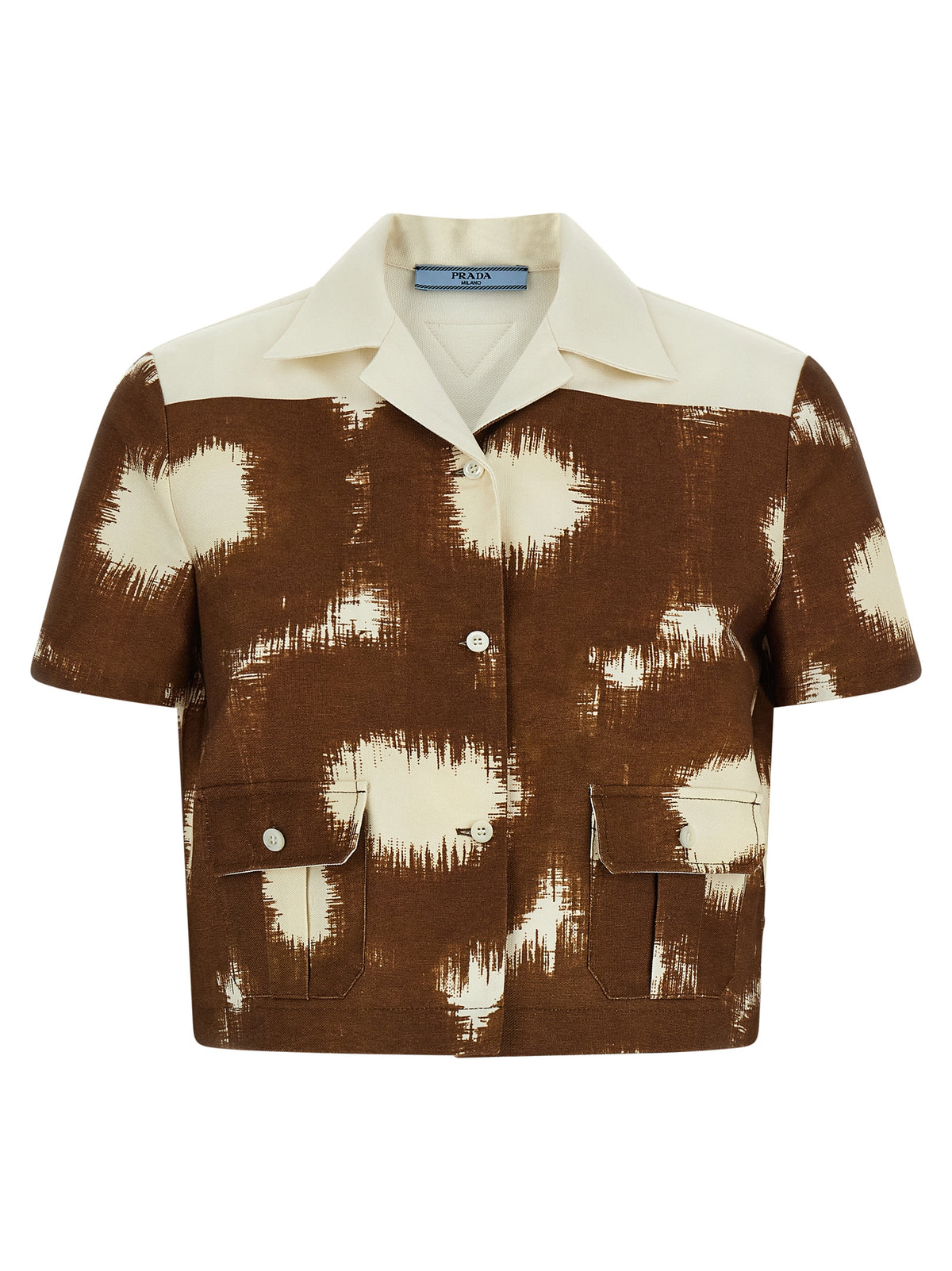 Prada Brown Cotton Shirt