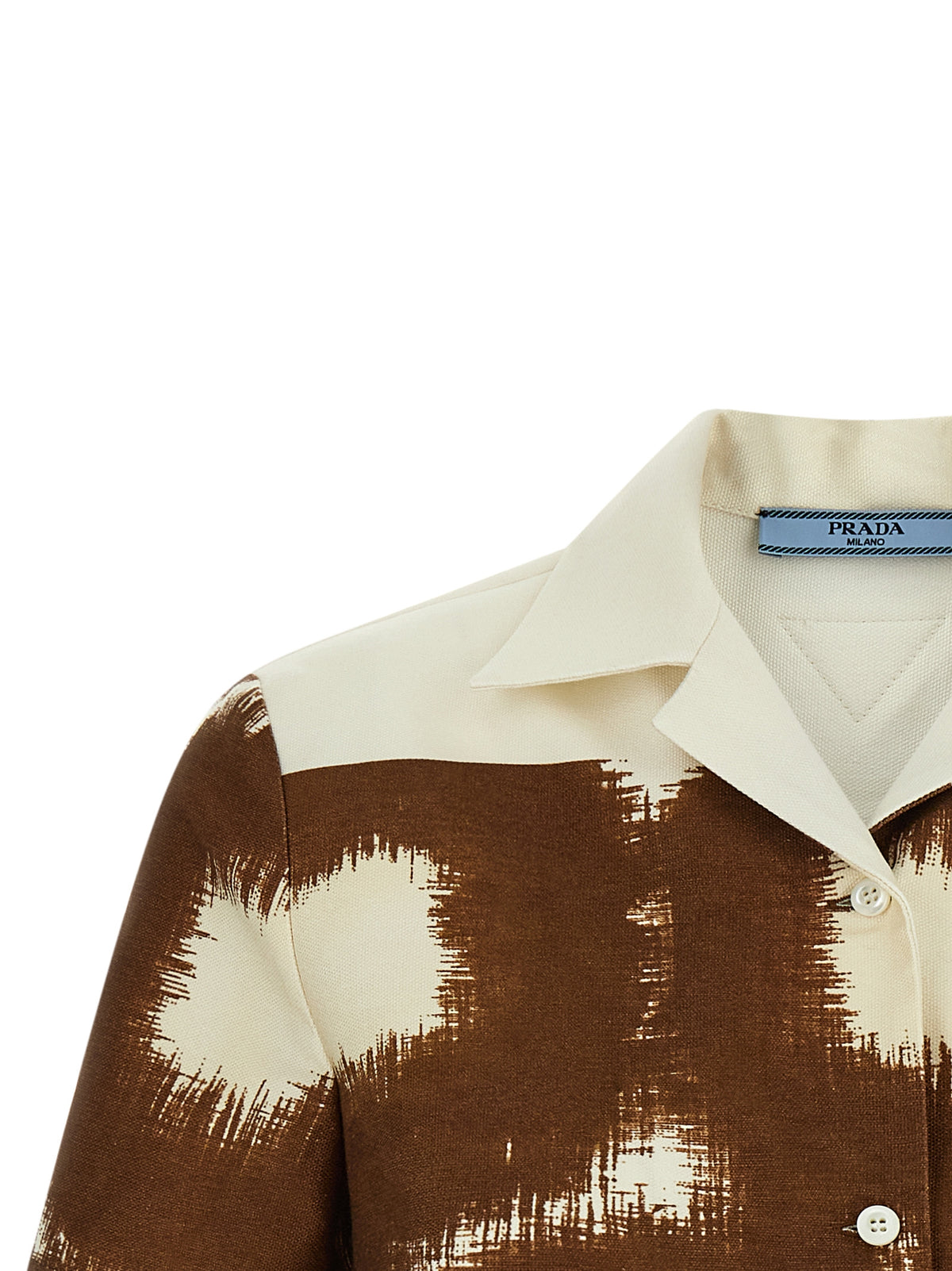 Prada Brown Cotton Shirt