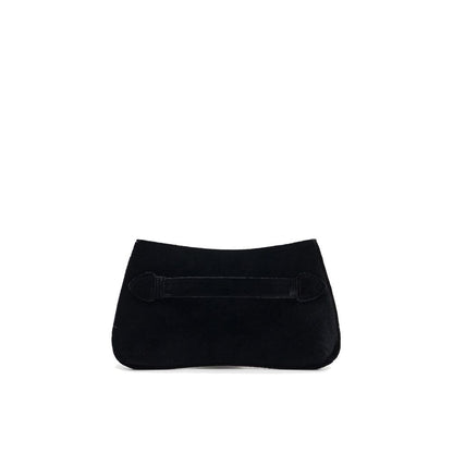 Emporio Armani Schwarze Clutch aus Polyester