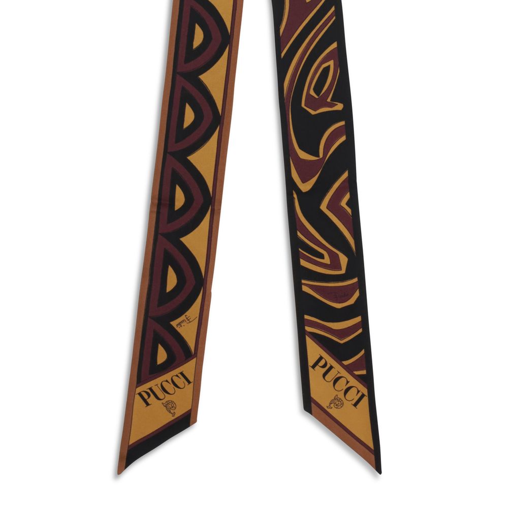 Sciarpa in seta multicolore Emilio Pucci