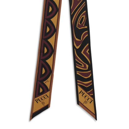 Sciarpa in seta multicolore Emilio Pucci