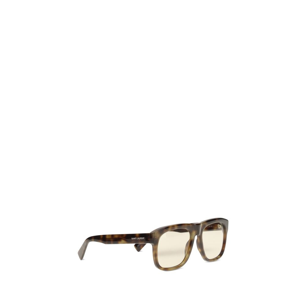 Occhiali da sole Saint Laurent in acetato marrone