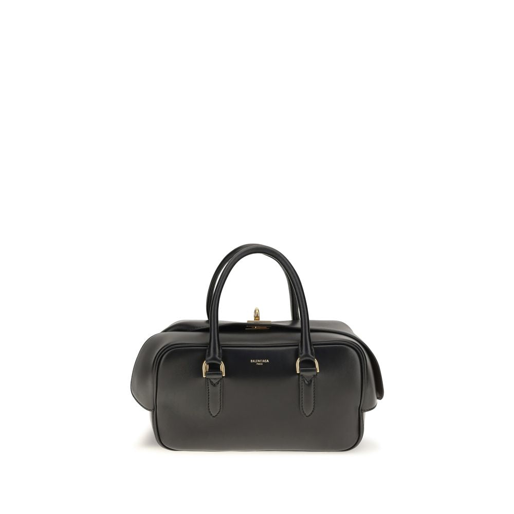 Balenciaga Schwarze Lammleder-Schultertasche