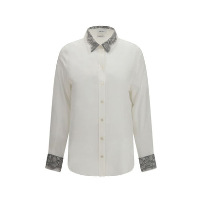 Alexander McQueen White Silk Shirt