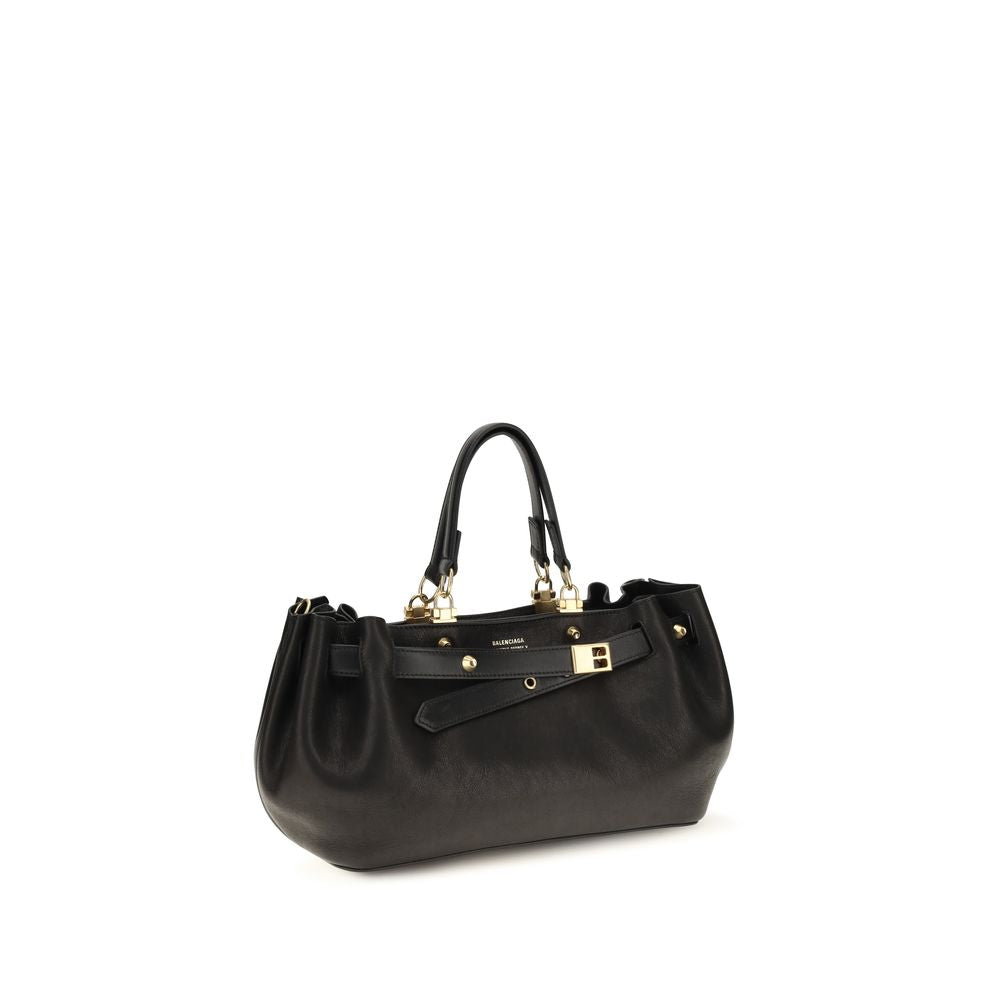 Balenciaga Black Calfskin Shoulder Bag