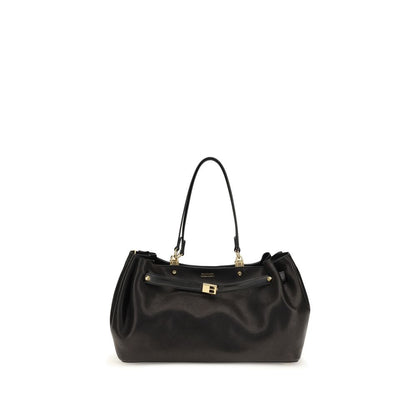 Borsa a tracolla Balenciaga in pelle di vitello nera