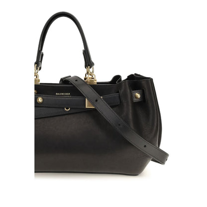 Balenciaga Black Calfskin Shoulder Bag