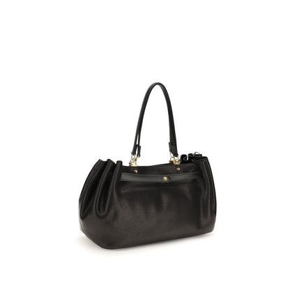 Borsa a tracolla Balenciaga in pelle di vitello nera