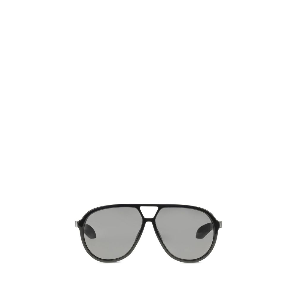 Occhiali da sole Alexander McQueen in acetato nero