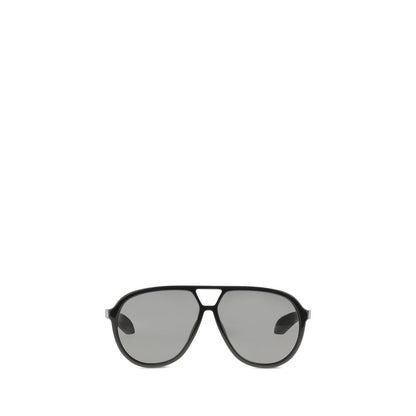 Occhiali da sole Alexander McQueen in acetato nero