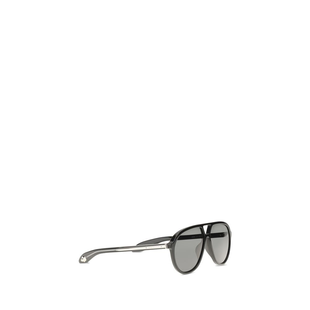Occhiali da sole Alexander McQueen in acetato nero