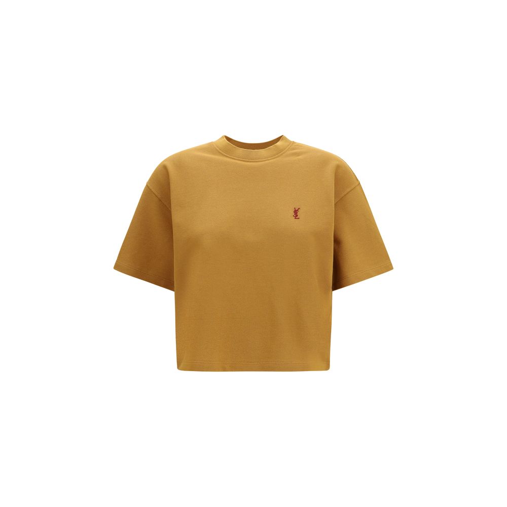T-shirt in cotone multicolore Saint Laurent
