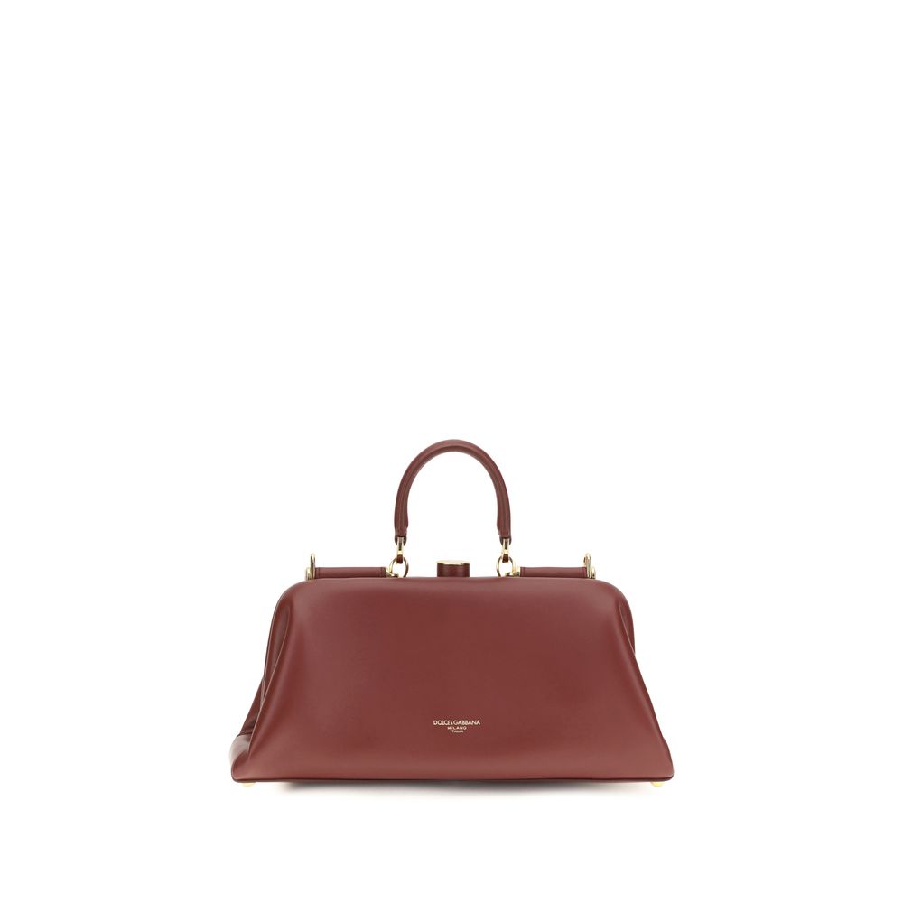 Dolce & Gabbana Handtasche aus rotem Lammleder