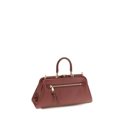 Dolce & Gabbana Handtasche aus rotem Lammleder