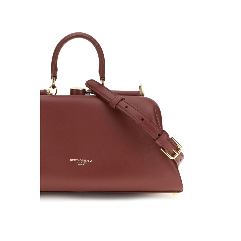 Dolce & Gabbana Handtasche aus rotem Lammleder