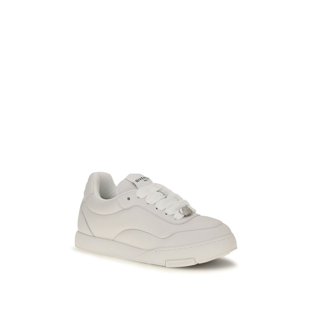 Sneakers basse Givenchy in pelle di agnello bianca