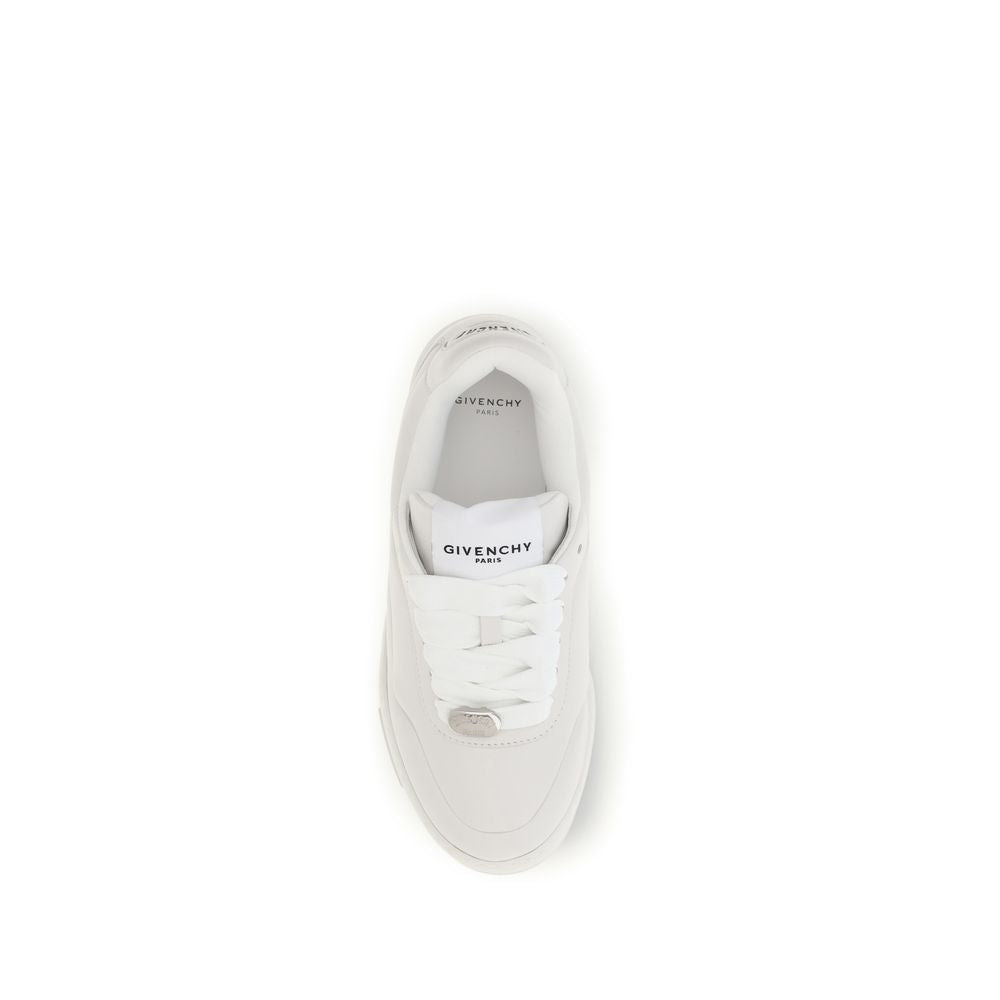 Sneakers basse Givenchy in pelle di agnello bianca