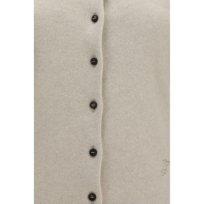 Jacquemus Beige Woll Strickjacke