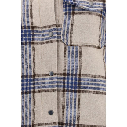 Giacca in lana beige Woolrich