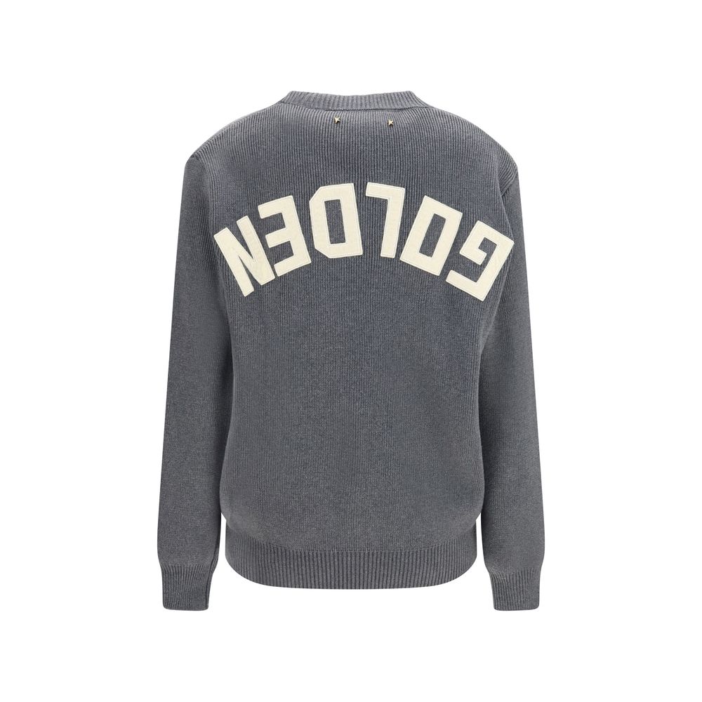 Golden Goose Grauer Baumwollpullover