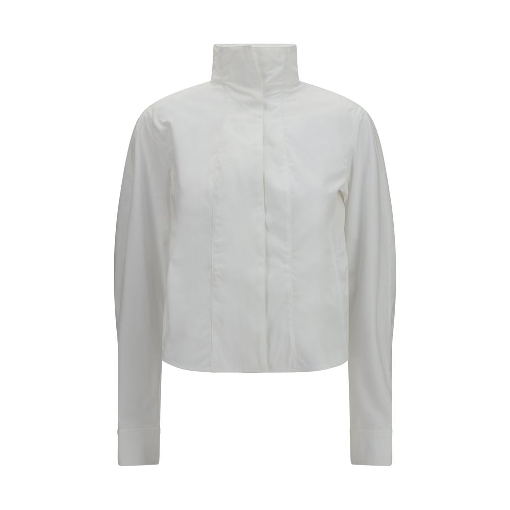 Camicia elegante bianca in cotone Jacquemus