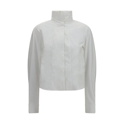 Camicia elegante bianca in cotone Jacquemus