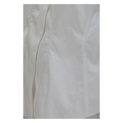 Camicia elegante bianca in cotone Jacquemus
