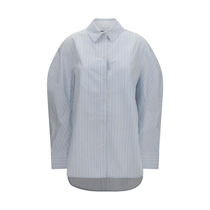 Jacquemus Blaues Baumwollhemd