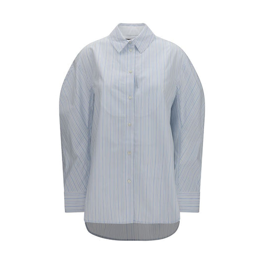 Jacquemus Blaues Baumwollhemd