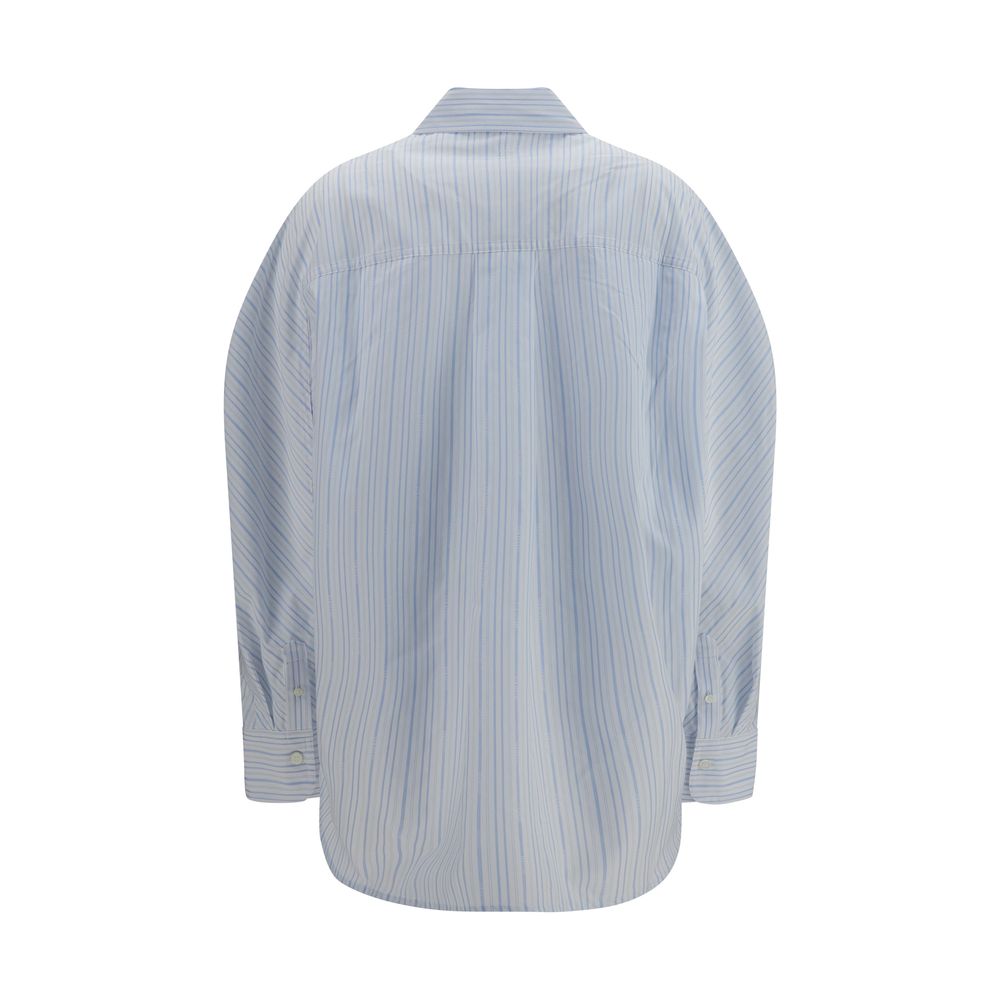 Jacquemus Blaues Baumwollhemd