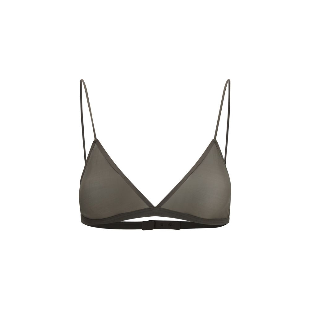 Reggiseno Calvin Klein in nylon grigio