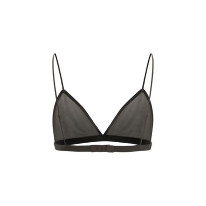 Reggiseno Calvin Klein in nylon grigio