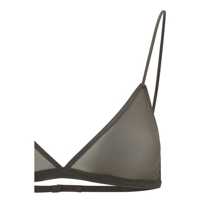 Reggiseno Calvin Klein in nylon grigio