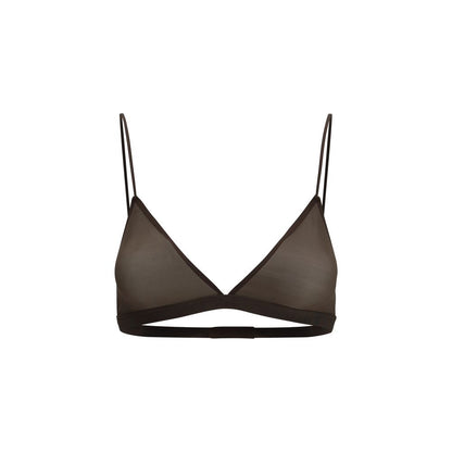 Reggiseno Calvin Klein in nylon marrone