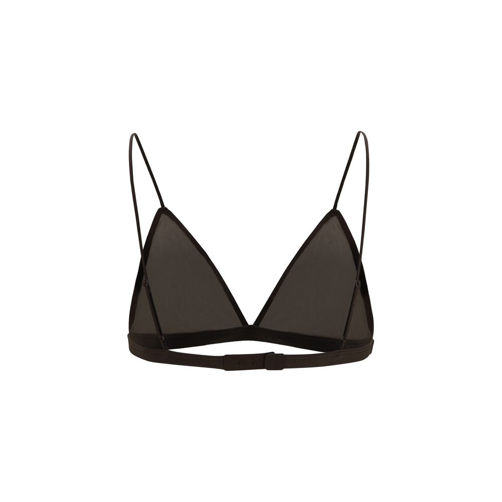Reggiseno Calvin Klein in nylon marrone