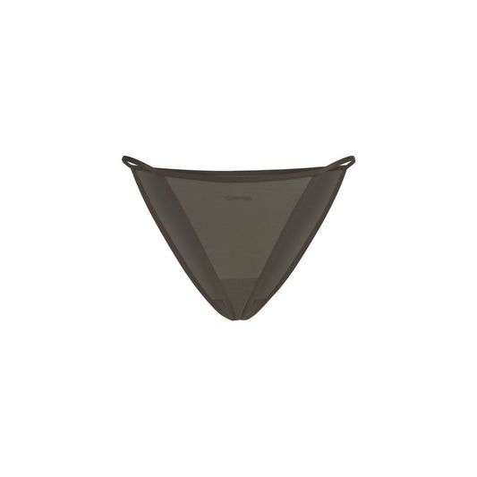 Calvin Klein Graue Nylon-Panty