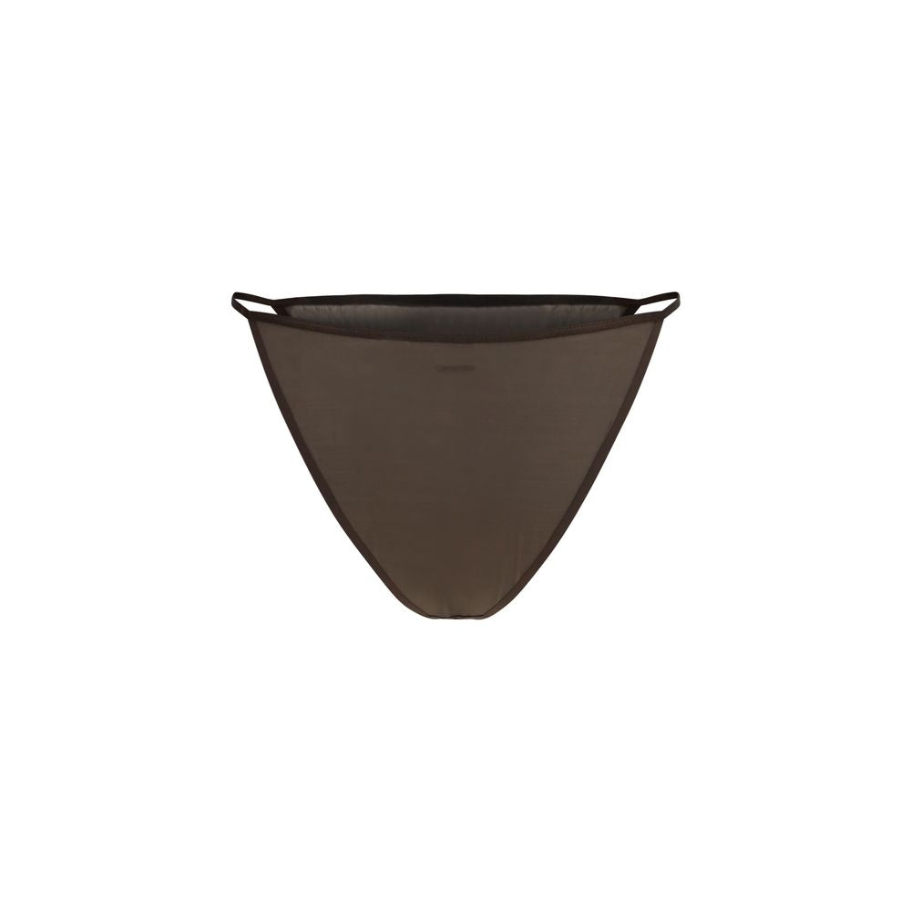 Calvin Klein Braune Nylon-Panty