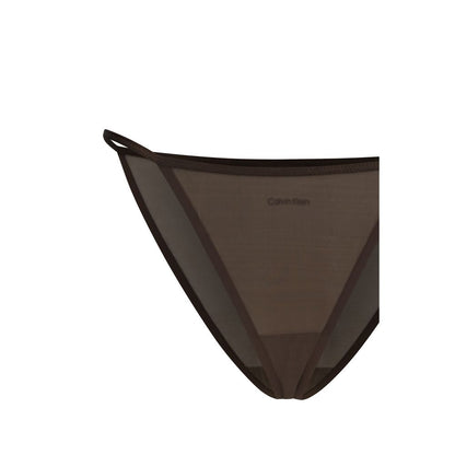 Calvin Klein Braune Nylon-Panty