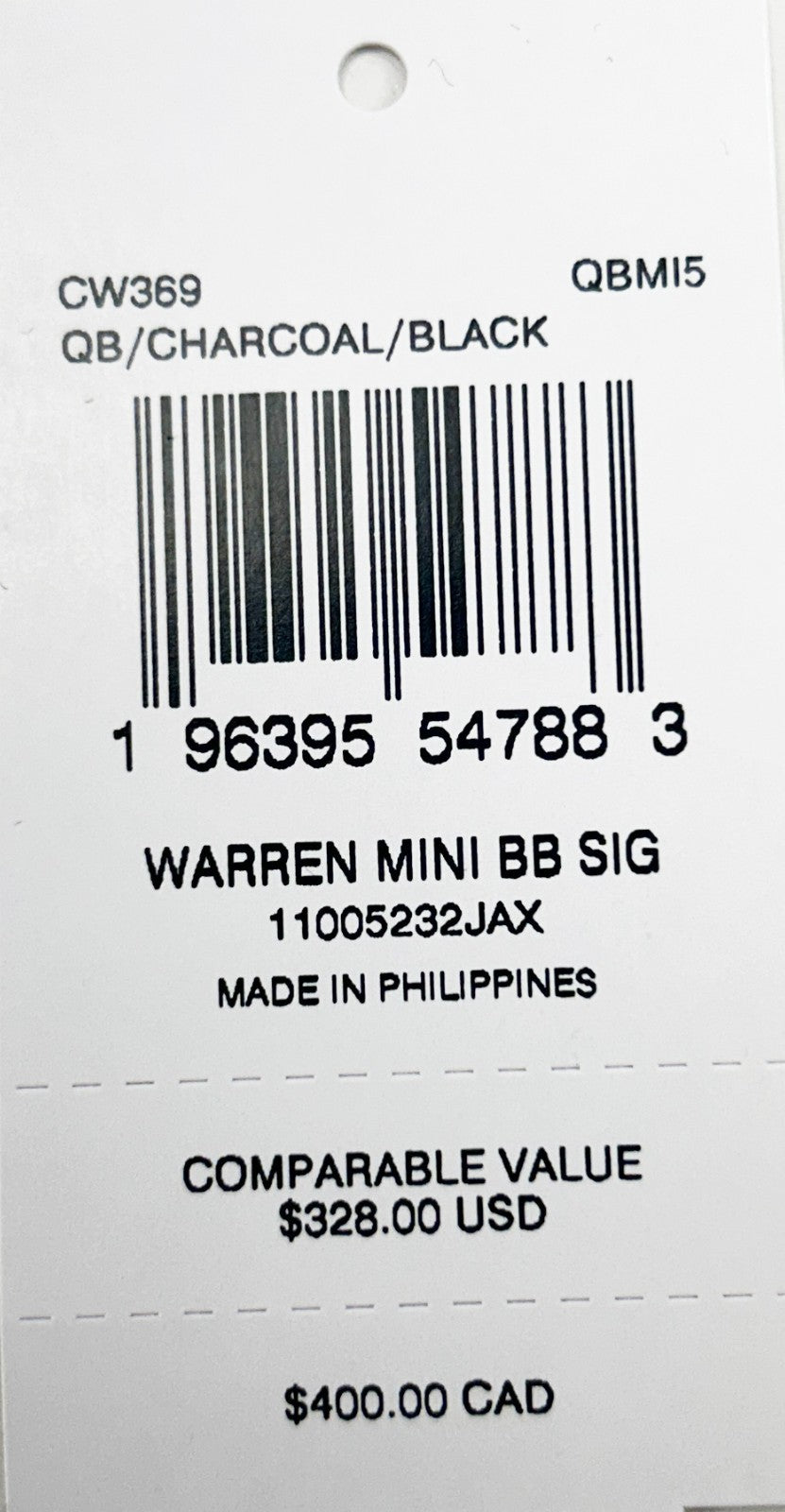 Marsupio Coach Warren Mini Signature