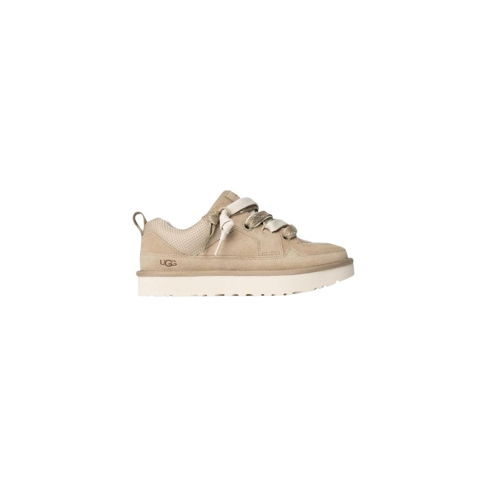 UGG Beige Wildleder Sneaker mit Plateau-Sohle – Produktansicht 1 | Arca Lucia